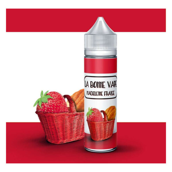 Madeleine Fraise – E-liquide 50ml